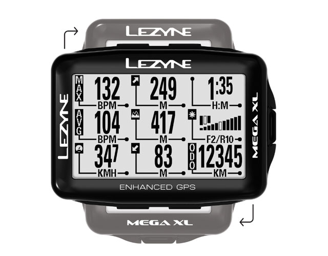 LEZYNE MEGA XL GPS WHITE Limited - 1