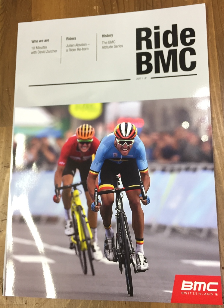 2017BMC カタログ 入荷!! サイクルインフィニティ